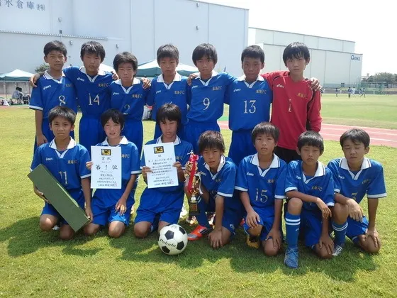 2013年8月10～14日　名古屋Ｕ12　第27回全国少年少女草サッカー大会総合順位15位（256チーム参加）
